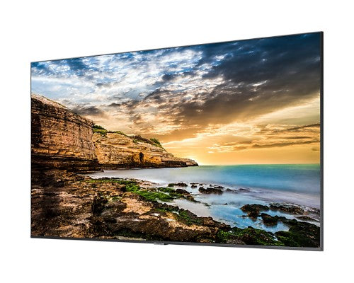 Samsung LH50QETELGCXGO signage display Digital signage flat panel 50" LED 300 cd/m² 4K Ultra HD Black Built-in processor Tizen 4.0