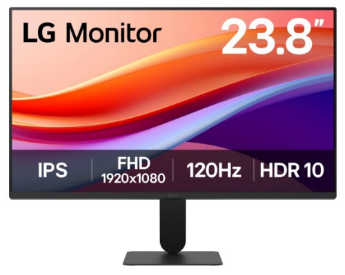 LG 24U411A-B computer monitor 23.8" 1920 x 1080 pixels Full HD LED Black