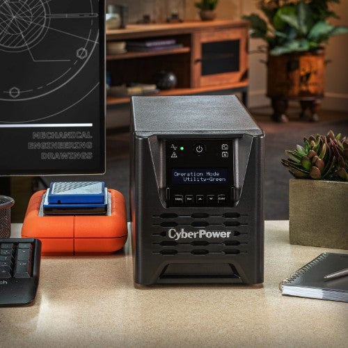 CyberPower Smart App Sinewave uninterruptible power supply (UPS) Line-Interactive 0.75 kVA 750 W 6 AC outlet(s)