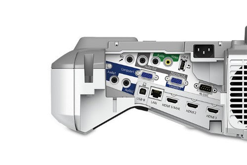 Epson PowerLite 685W data projector Ultra short throw projector 3500 ANSI lumens 3LCD WXGA (1280x800) Gray, White