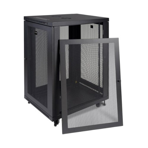 Tripp Lite SR18UB rack cabinet 18U Freestanding rack Black