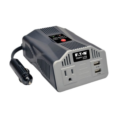 Tripp Lite PV200USB power adapter/inverter Auto 200 W Silver