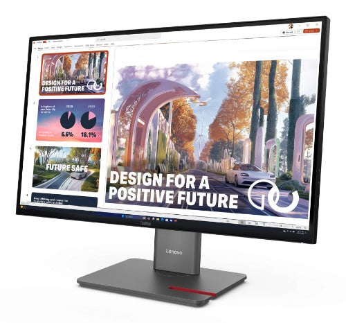 Lenovo ThinkVision P27QD-40 computer monitor 27" 2560 x 1440 pixels Wide Quad HD LED Black