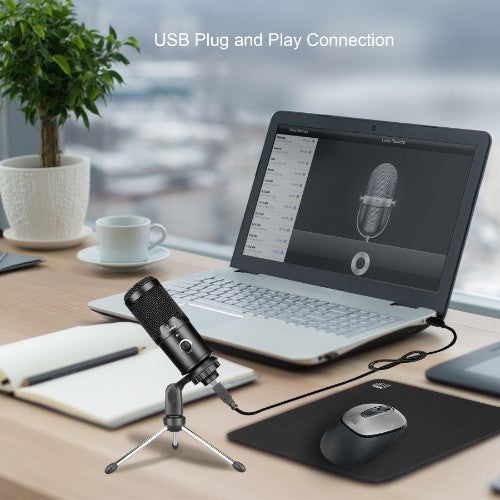 Adesso Xtream M4 Black Table microphone
