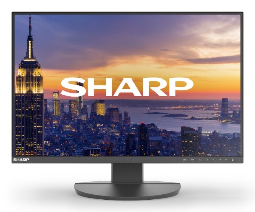 Sharp MultiSync EA242W computer monitor 24" 1920 x 1200 pixels Full HD LCD Black