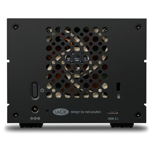 LaCie 2Big Raid USB-C 60TB disk array Desktop Black