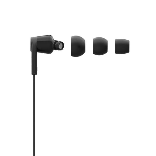 Belkin ROCKSTAR Headset Wired In-ear Calls/Music USB Type-C Black