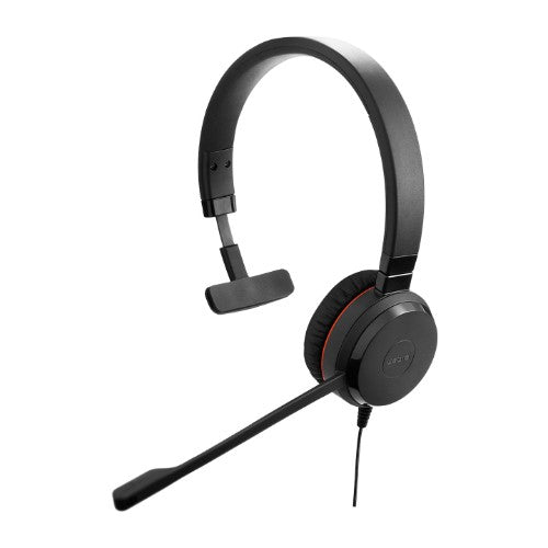 Jabra Evolve 20 Headset Wired Head-band Office/Call center USB Type-A Black