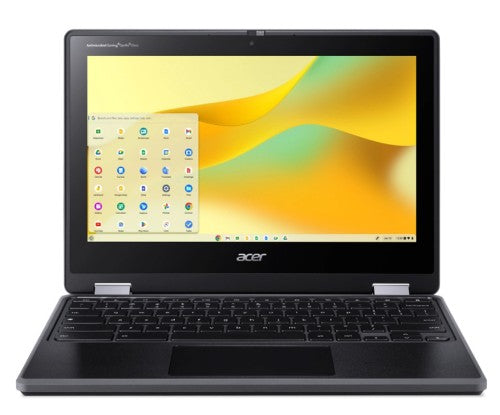 Acer Chromebook R756T-C7F1 Intel® N N100 11.6" Touchscreen HD 8 GB LPDDR5-SDRAM 64 GB Flash Wi-Fi 6E (802.11ax) ChromeOS Black