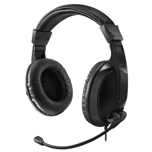 Adesso Xtream H5 Headphones Wired Head-band Black