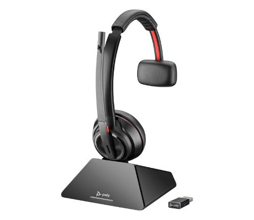 HP Poly Savi 8210 UC Microsoft Teams Certified DECT 1920-1930 MHz USB-A Headset