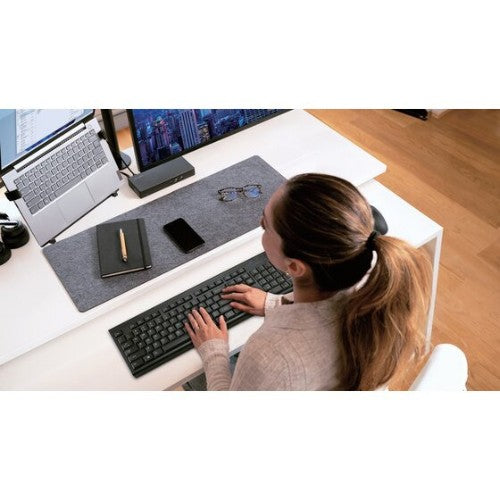 Kensington KM150 EQ keyboard Mouse included Home/Office USB QWERTY Black