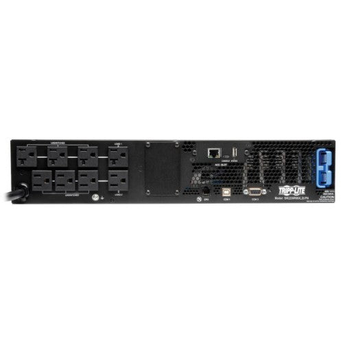 Tripp Lite SM2200RMXL2UPN uninterruptible power supply (UPS) Line-Interactive 2.2 kVA 1920 W 8 AC outlet(s)