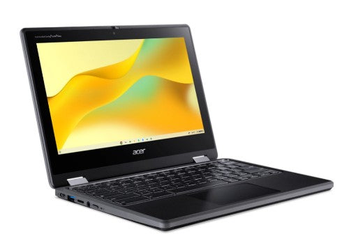 Acer Chromebook R756T-C7F1 Intel® N N100 11.6" Touchscreen HD 8 GB LPDDR5-SDRAM 64 GB Flash Wi-Fi 6E (802.11ax) ChromeOS Black