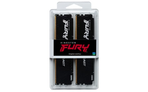 Kingston Technology FURY Beast 32GB 6000MT/s DDR5 CL30 DIMM (Kit of 2) Black EXPO