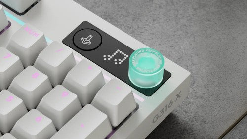 Logitech G G316 X 98 keyboard Gaming USB QWERTY US English White