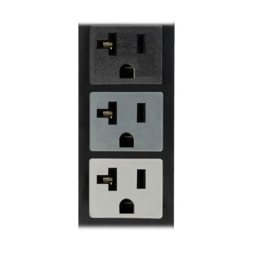 Tripp Lite PDU3MV6L2120LV power distribution unit (PDU) 42 AC outlet(s) 0U Black