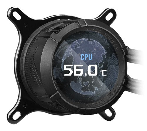 ASUS ROG STRIX LC III 360 ARGB LCD Processor All-in-one liquid cooler 4.72" (12 cm) Black 1 pc(s)