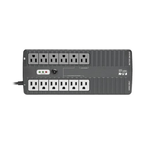 Tripp Lite ECO750UPS uninterruptible power supply (UPS) Standby (Offline) 0.75 kVA 450 W 12 AC outlet(s)