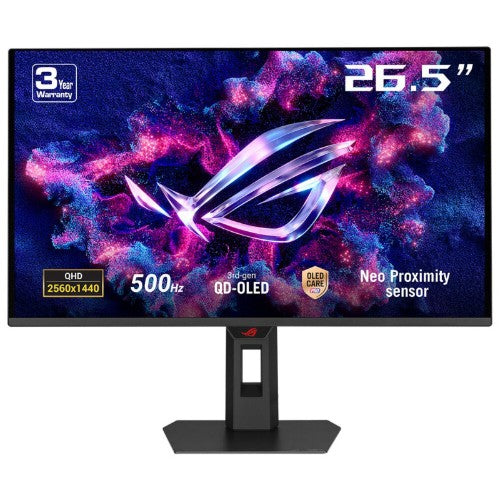 ASUS ROG Strix OLED XG27AQDPG computer monitor 26.5" 2560 x 1440 pixels Wide Quad HD QD-OLED Black
