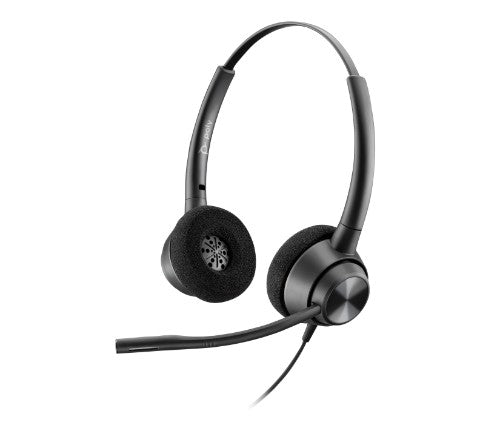 HP Poly EncorePro 320 with Quick Disconnect Binaural Headset TAA