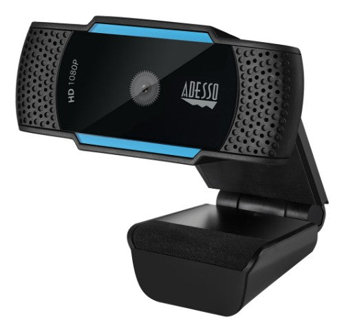 Adesso CyberTrack H5-TAA webcam 2 MP 1920 x 1080 pixels USB 2.0 Black