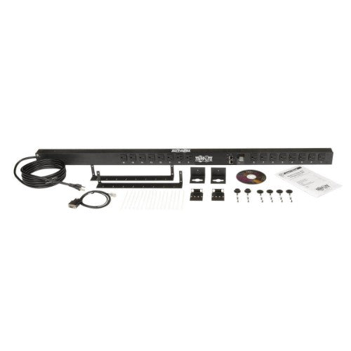 Tripp Lite PDUMNV15LX power distribution unit (PDU) 16 AC outlet(s) 0U Black