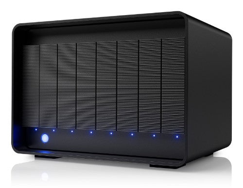 LaCie 8big Pro5 disk array 128 TB Desktop Black