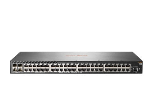 HPE Aruba Networking 2930F 48G 4SFP Managed L3 Gigabit Ethernet (10/100/1000) 1U Gray