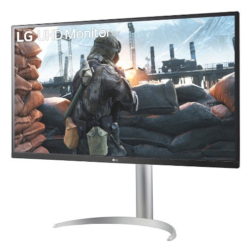 LG 32UP83AK-W computer monitor 31.5" 3840 x 2160 pixels 4K Ultra HD Silver