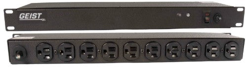 Vertiv Geist BR100-10 power distribution unit (PDU) 12 AC outlet(s) 0U Black