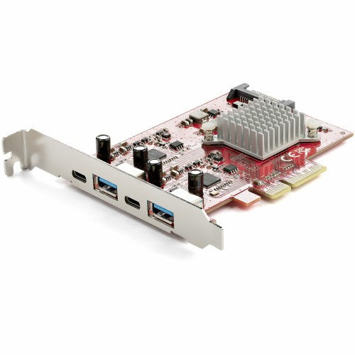 StarTech.com PEXUSB312A2C2V interface cards/adapter Internal USB 3.2 Gen 2 (3.1 Gen 2)