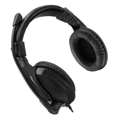 Adesso Xtream H5 Headphones Wired Head-band Black