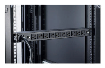 Schneider Electric AP9560 power distribution unit (PDU) 10 AC outlet(s) 1U Black