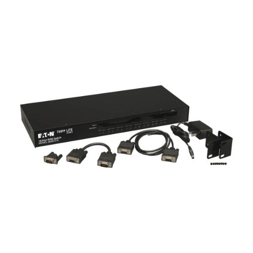 Tripp Lite B042-016 KVM switch Rack mounting Black