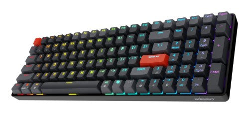 Adesso EasyTouch 1200 keyboard Home/Office USB + RF Wireless + Bluetooth QWERTY US English Black, Gray