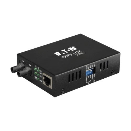Tripp Lite N784-001-ST network media converter 100 Mbit/s 1310 nm Multi-mode Black