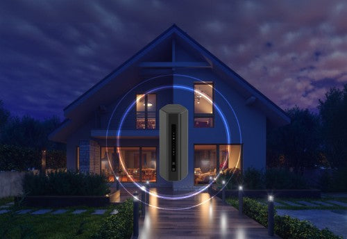 NETGEAR Nighthawk RS150 wireless router Gigabit Ethernet Dual-band (2.4 GHz / 5 GHz) Black