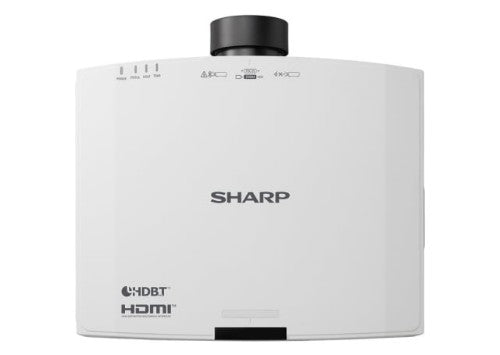 Sharp Standard throw projector 8000 ANSI lumens 3LCD WUXGA (1920x1200) 3D White
