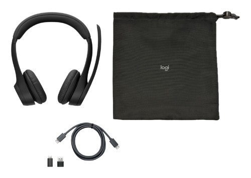 Logitech 981-001452 headphones/headset Wireless Head-band Car/Home office Bluetooth Black