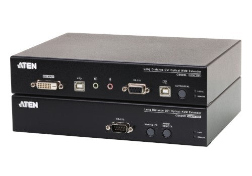 ATEN CE690 KVM switch Rack mounting Black