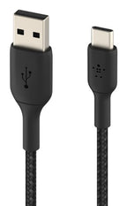 Belkin CAB002BT2MBK USB cable 78.7" (2 m) USB A USB C Black