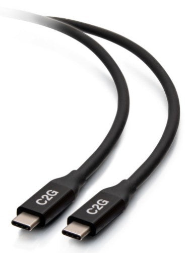 C2G C2G28877 USB cable USB4 Gen 2x2 29.9" (0.76 m) USB C Black