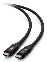 C2G C2G28877 USB cable USB4 Gen 2x2 29.9" (0.76 m) USB C Black