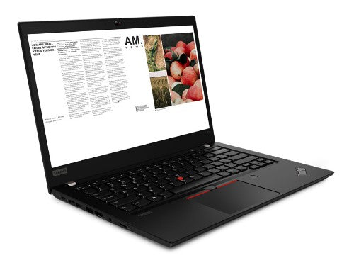 Lenovo ThinkPad T14 Gen 1 (Intel) Intel® Core™ i7 i7-10610U Laptop 14" Touchscreen Full HD 16 GB DDR4-SDRAM 1 TB SSD Wi-Fi 6 (802.11ax) Windows 10 Pro French Black