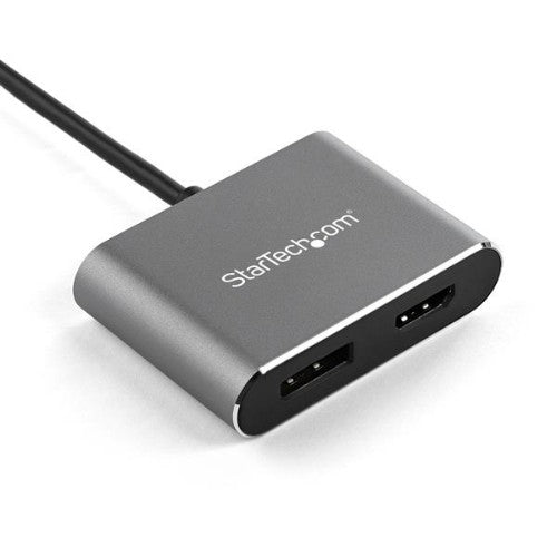 StarTech.com CDP2DPHD USB graphics adapter 3840 x 2160 pixels Black, Gray