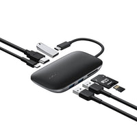 AUKEY Unity Link PD II USB 3.2 Gen 1 (3.1 Gen 1) Type-C Aluminum, Black