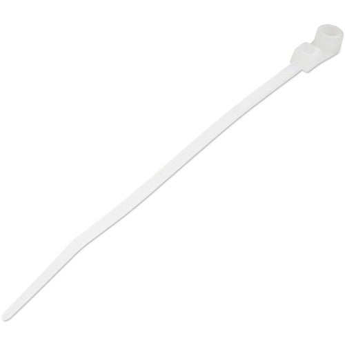 StarTech.com CBMZTS10N4 cable tie Releasable cable tie Nylon, Plastic White 100 pc(s)