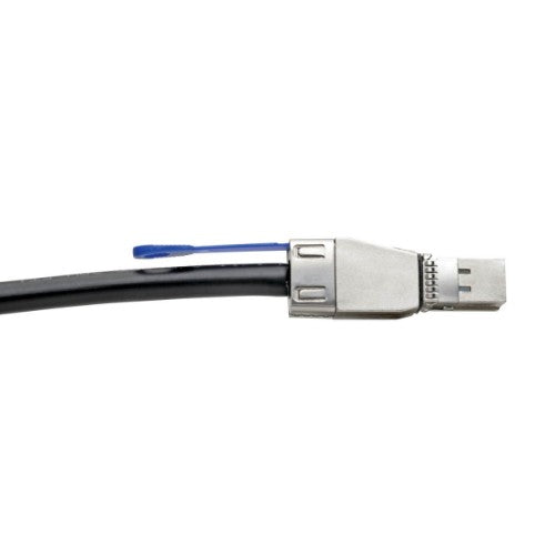 Tripp Lite S528-02M Serial Attached SCSI (SAS) cable 78.7" (2 m) 12 Gbit/s Black, Blue, Metallic