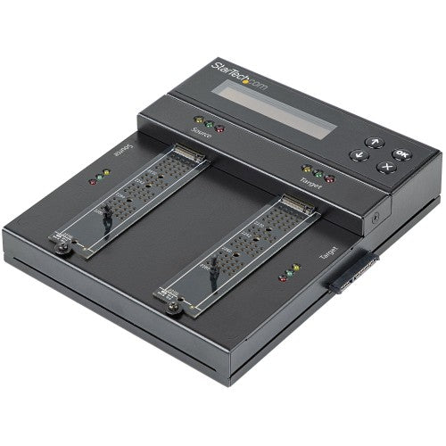 StarTech.com SM2DUPE11 media duplicator HDD/SSD duplicator Black 1 copies